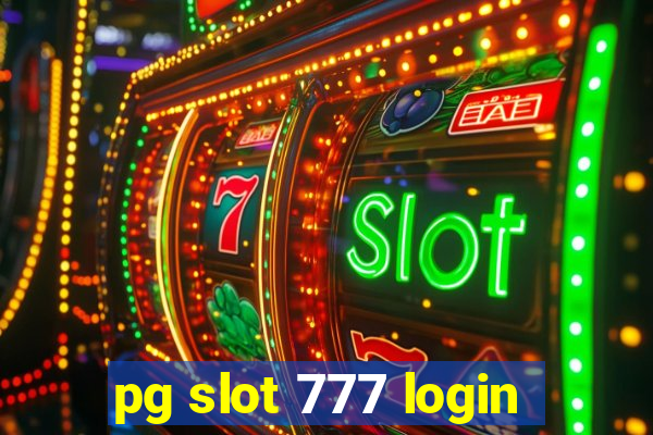 pg slot 777 login