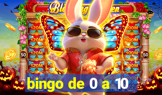 bingo de 0 a 10