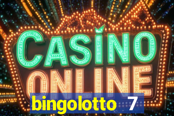 bingolotto 7 januari 2023