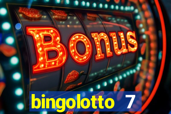 bingolotto 7 januari 2023