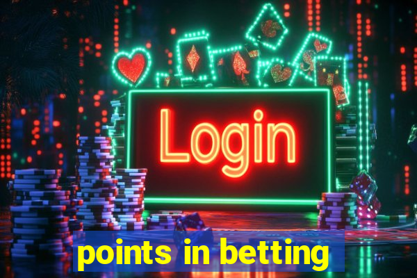 points in betting