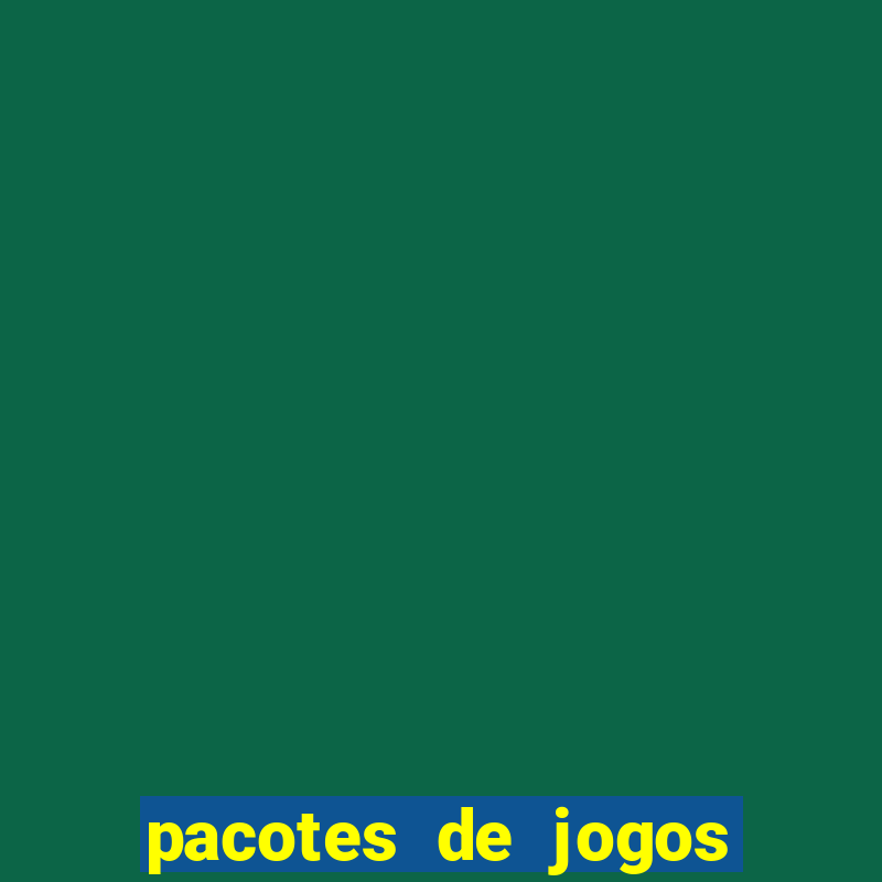 pacotes de jogos de futebol