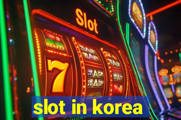 slot in korea