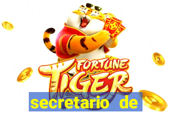 secretario de esporte salario