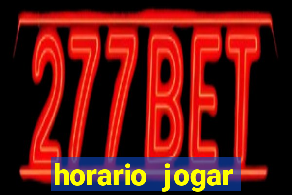 horario jogar fortune tiger