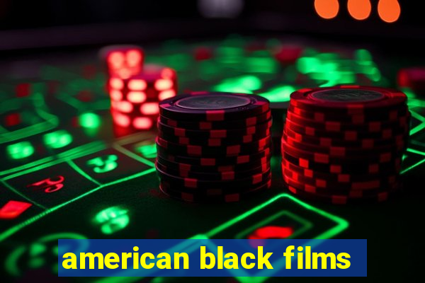 american black films