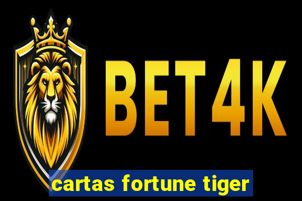 cartas fortune tiger