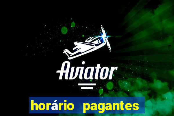 horário pagantes fortune tiger