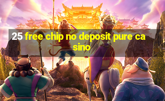 25 free chip no deposit pure casino