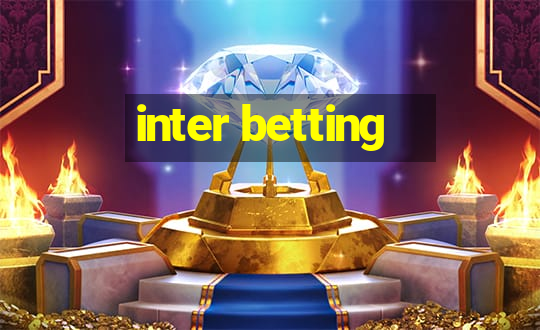 inter betting