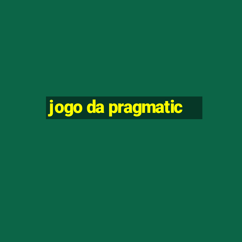 jogo da pragmatic