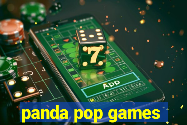 panda pop games