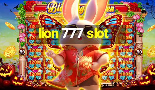 lion 777 slot