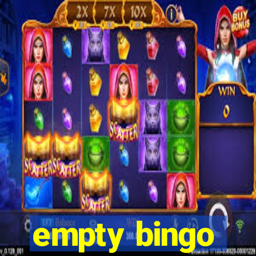 empty bingo