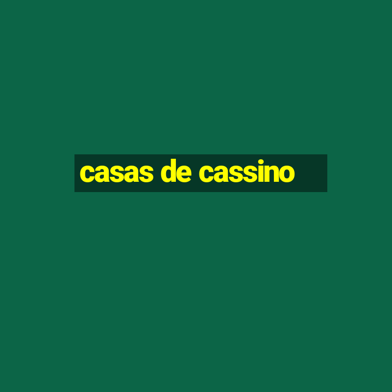 casas de cassino