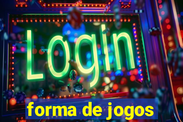 forma de jogos