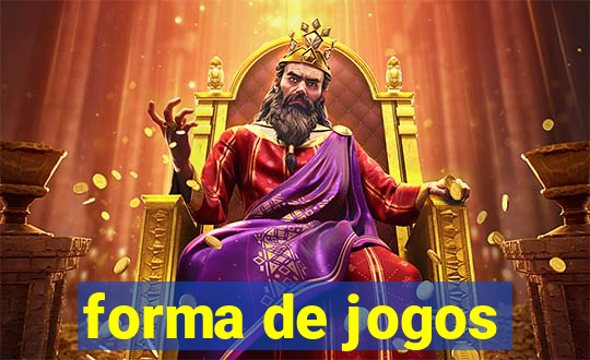 forma de jogos