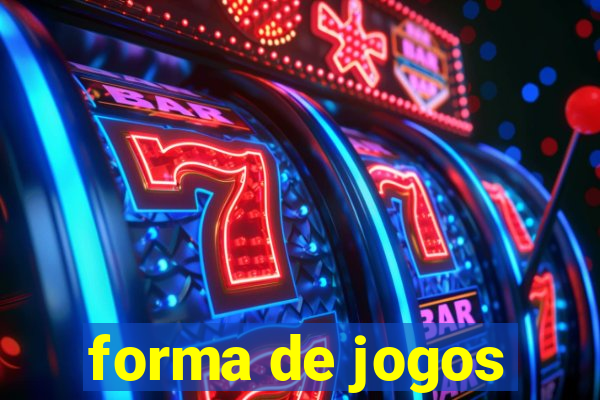 forma de jogos