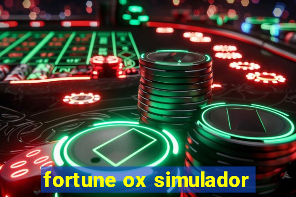 fortune ox simulador