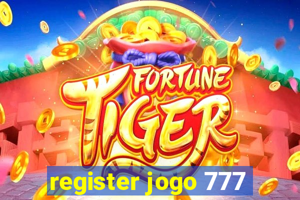 register jogo 777