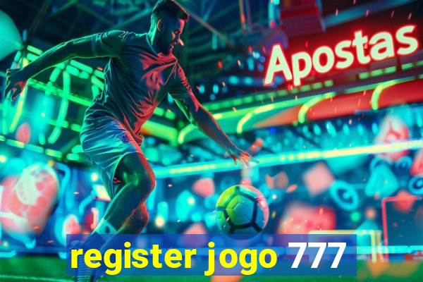 register jogo 777