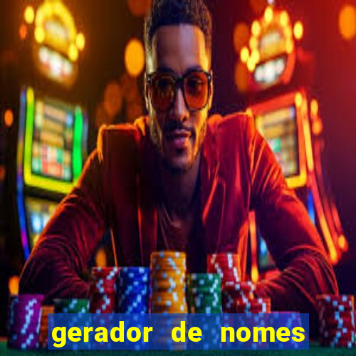 gerador de nomes para jogos