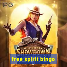 free spirit bingo