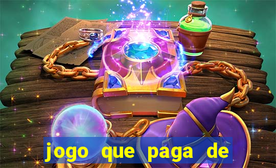 jogo que paga de verdade via pix