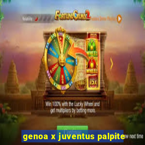 genoa x juventus palpite