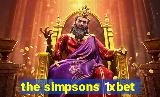 the simpsons 1xbet