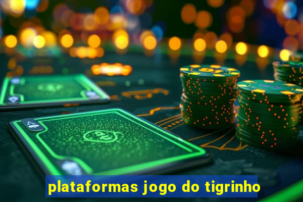 plataformas jogo do tigrinho