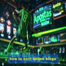 how to host online bingo