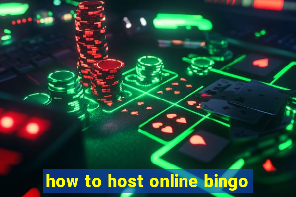 how to host online bingo