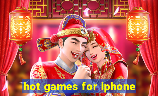 hot games for iphone