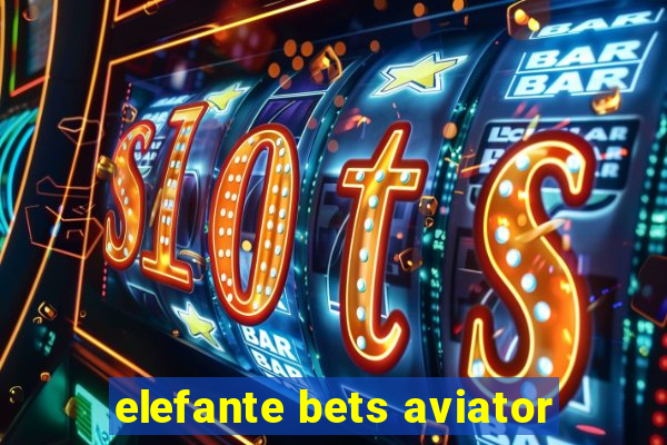 elefante bets aviator