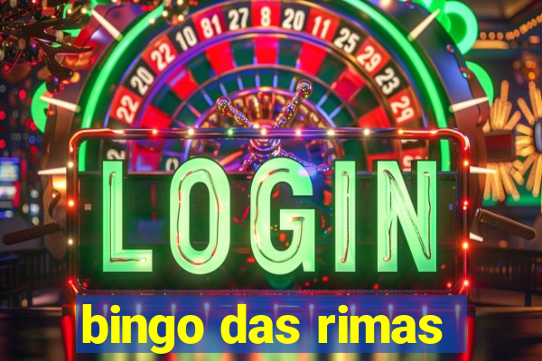 bingo das rimas