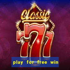 play for free win for real bingo