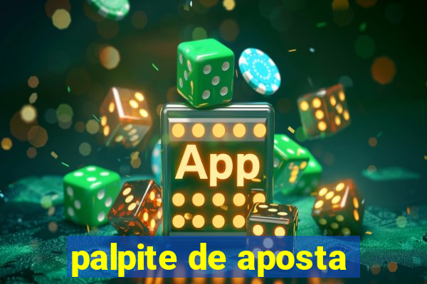 palpite de aposta