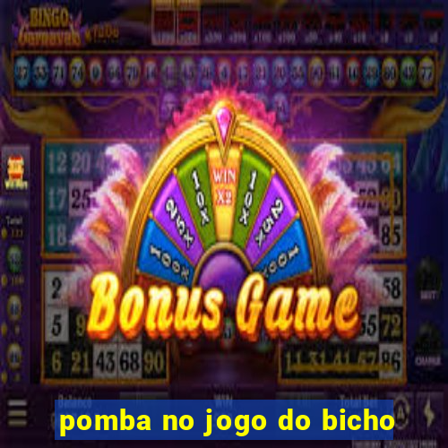 pomba no jogo do bicho