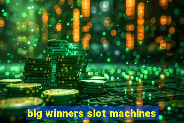 big winners slot machines