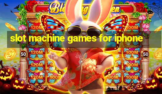 slot machine games for iphone