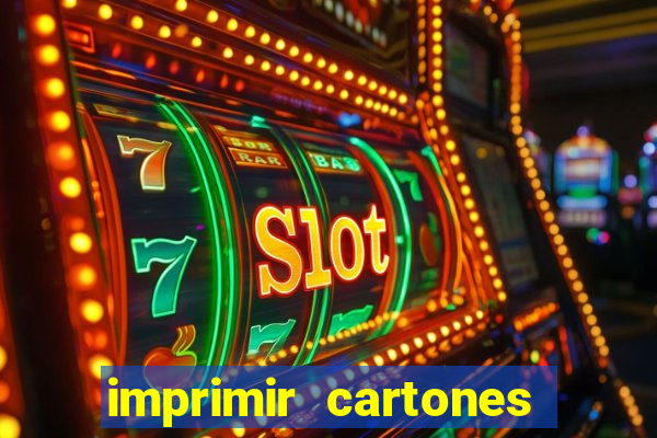 imprimir cartones de bingo