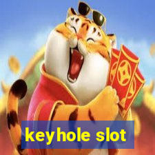 keyhole slot