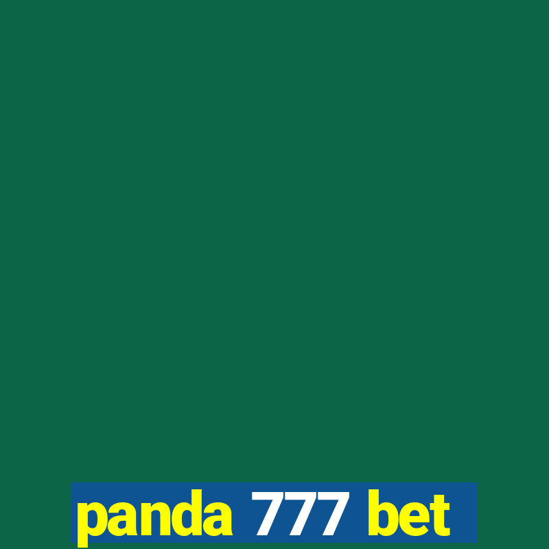 panda 777 bet