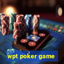 wpt poker game