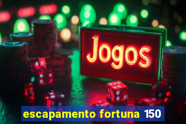 escapamento fortuna 150