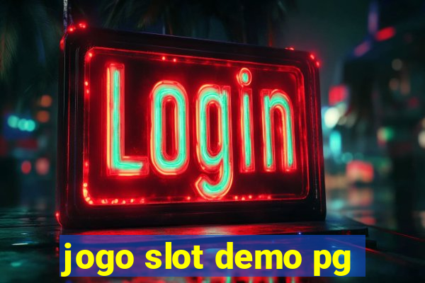 jogo slot demo pg