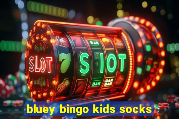 bluey bingo kids socks