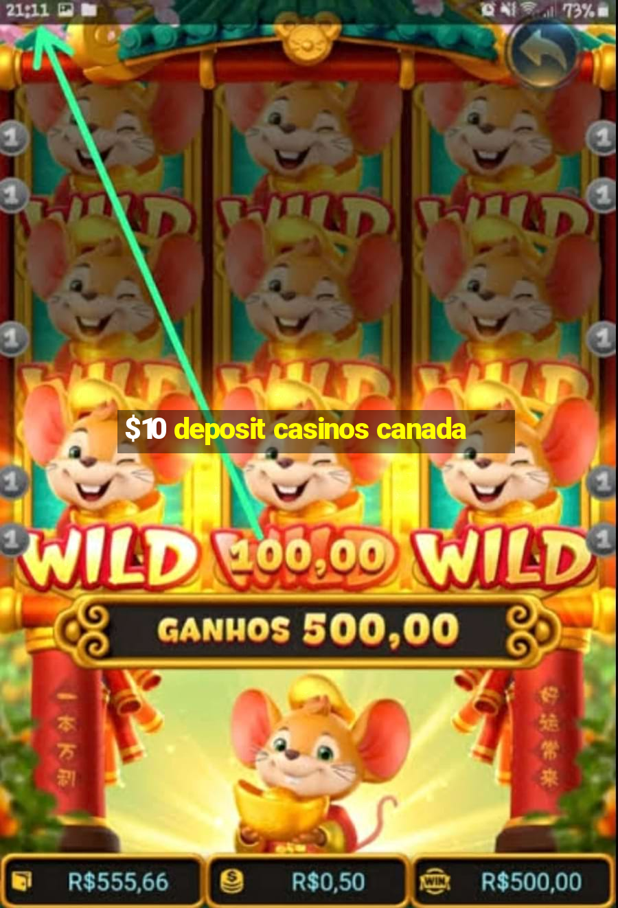 $10 deposit casinos canada