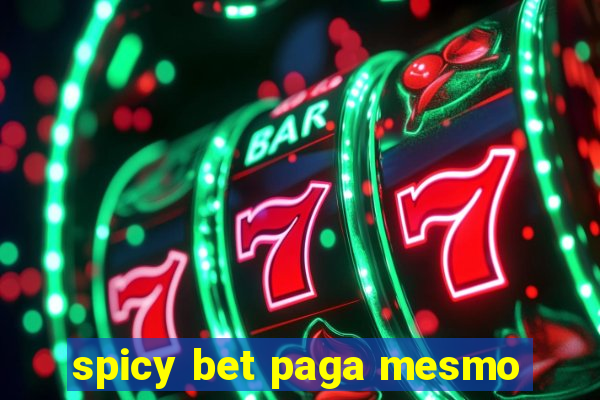 spicy bet paga mesmo